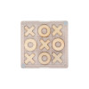 Noughts and Crosses Coasters Natural